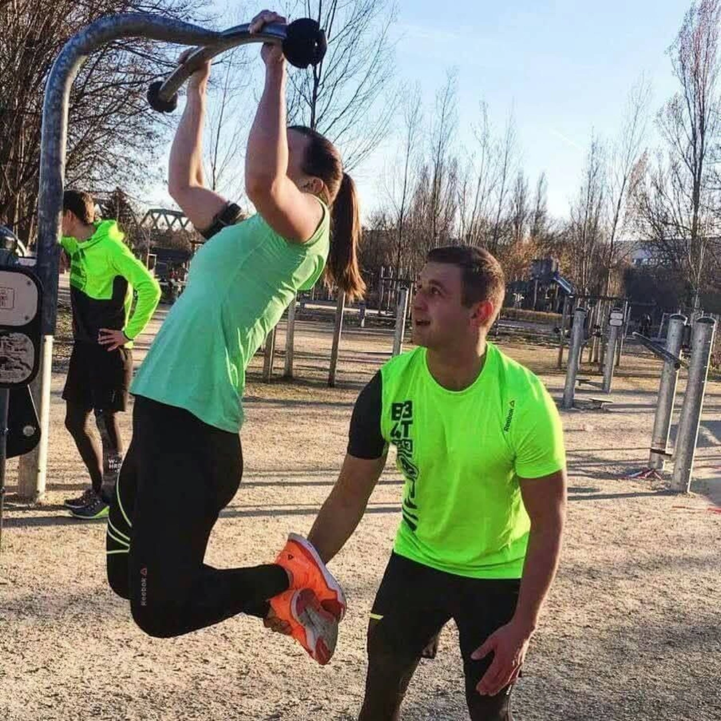 Marcel Schinske beim Coaching